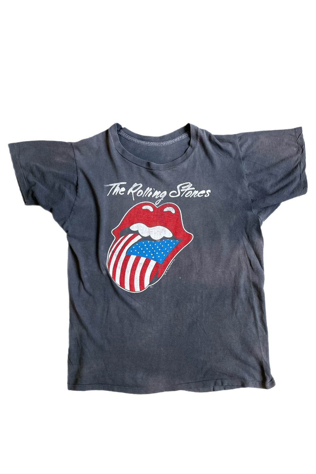 Vintage 1981 The Rolling Stones faded and soft Tour T-Shirt