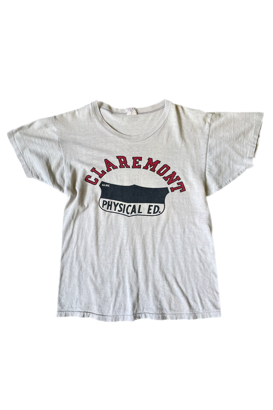 Vintage 1950's Claremont Physical Ed. T-Shirt
