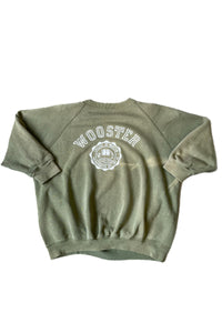 Vintage 1960's College of Wooster faded Sweatshirt