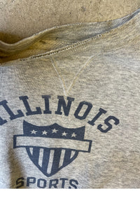 Vintage 1940's Illinois Sports Sweatshirt